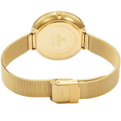 Obaku Stjerner-Gold Quartz Women's Watch - V238LXGWMG