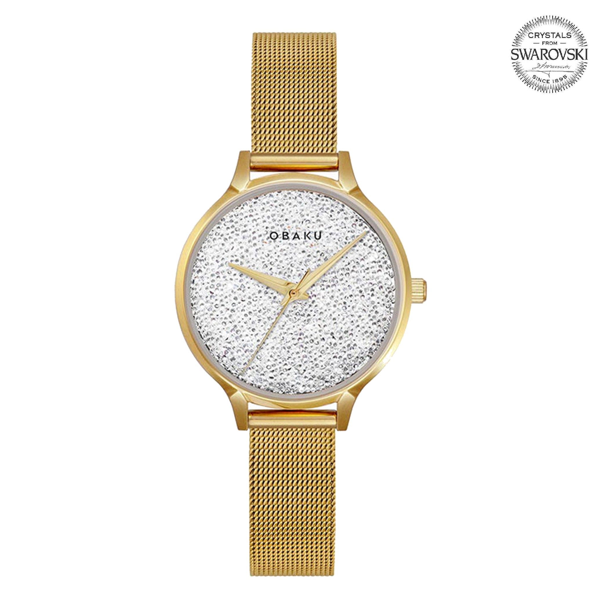 Obaku Stjerner-Gold Quartz Women's Watch - V238LXGWMG