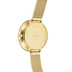 Obaku Stjerner-Gold Quartz Women's Watch - V238LXGWMG