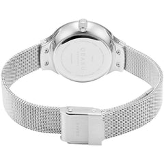 Obaku Vikke Steel Crystal Quartz MOP Women's Watch - V241LXCWMC