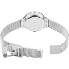 Obaku Vikke Steel Crystal Quartz MOP Women's Watch - V241LXCWMC