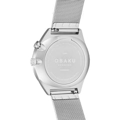 Obaku Dato Steel Multifunction Men's Watch - V242GMCIMC
