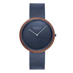 Obaku Trae Marine Quartz Men's Watch -  V245GXLLML
