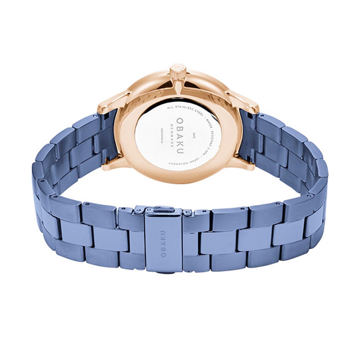 Obaku Lyng Quartz MOP Men's Watch - V247GHVLSL