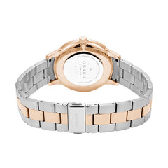 Obaku Lyng Crystal Quartz MOP Men's Watch - V247GHVNSH