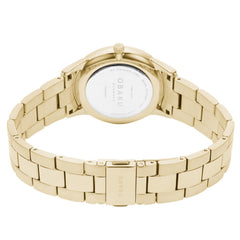 Obaku Lyng Lille Avery Quartz MOP Women's Watch - V247LXGMSG
