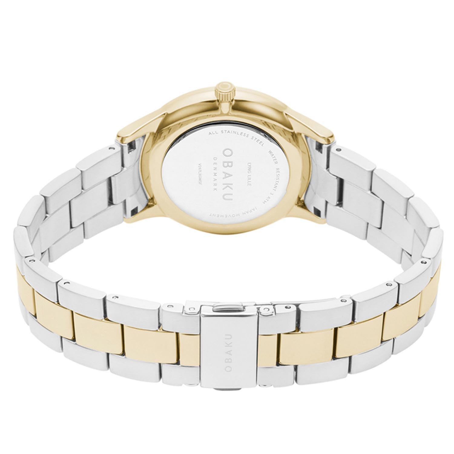 Obaku Lyng Lille Alabaster Quartz MOP Women's Watch - V247LXGWSF