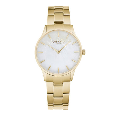 Obaku Lyng-Gold Quartz Women's Watch -  V247LXGWSG