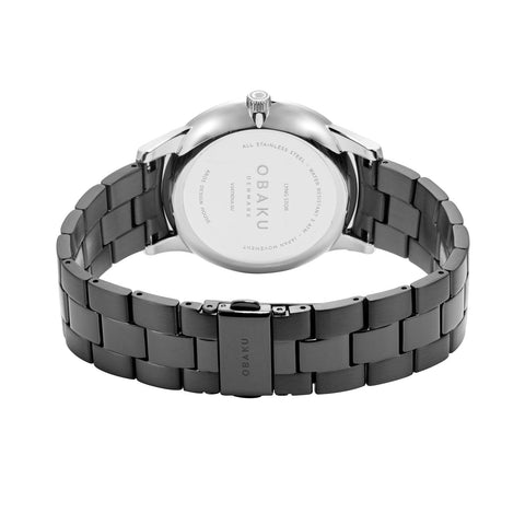Obaku Lyng Stor Phanton Quartz Men's Watch -  V247XDULSU