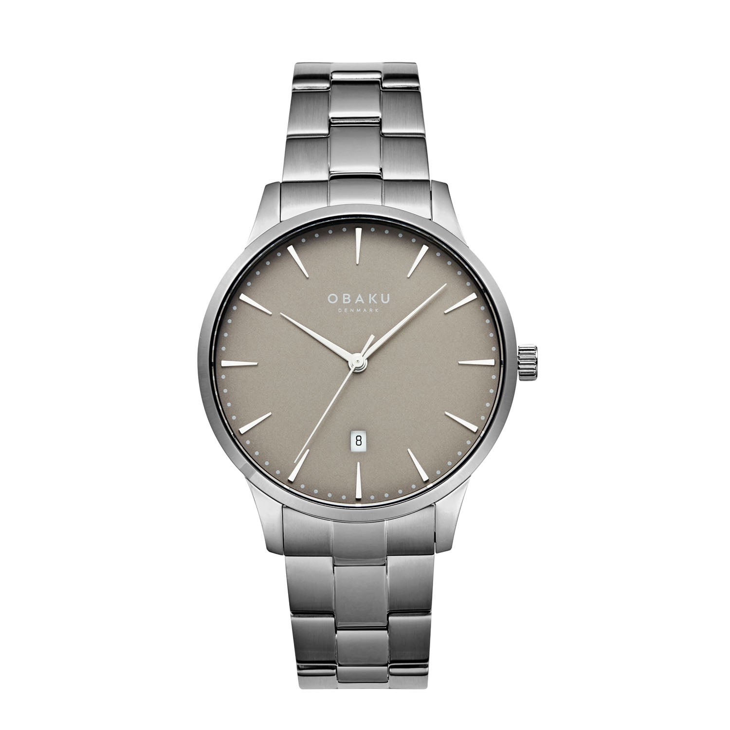 Obaku Lyng Stor Smokey Quartz Men's Watch -  V247XDUUSU