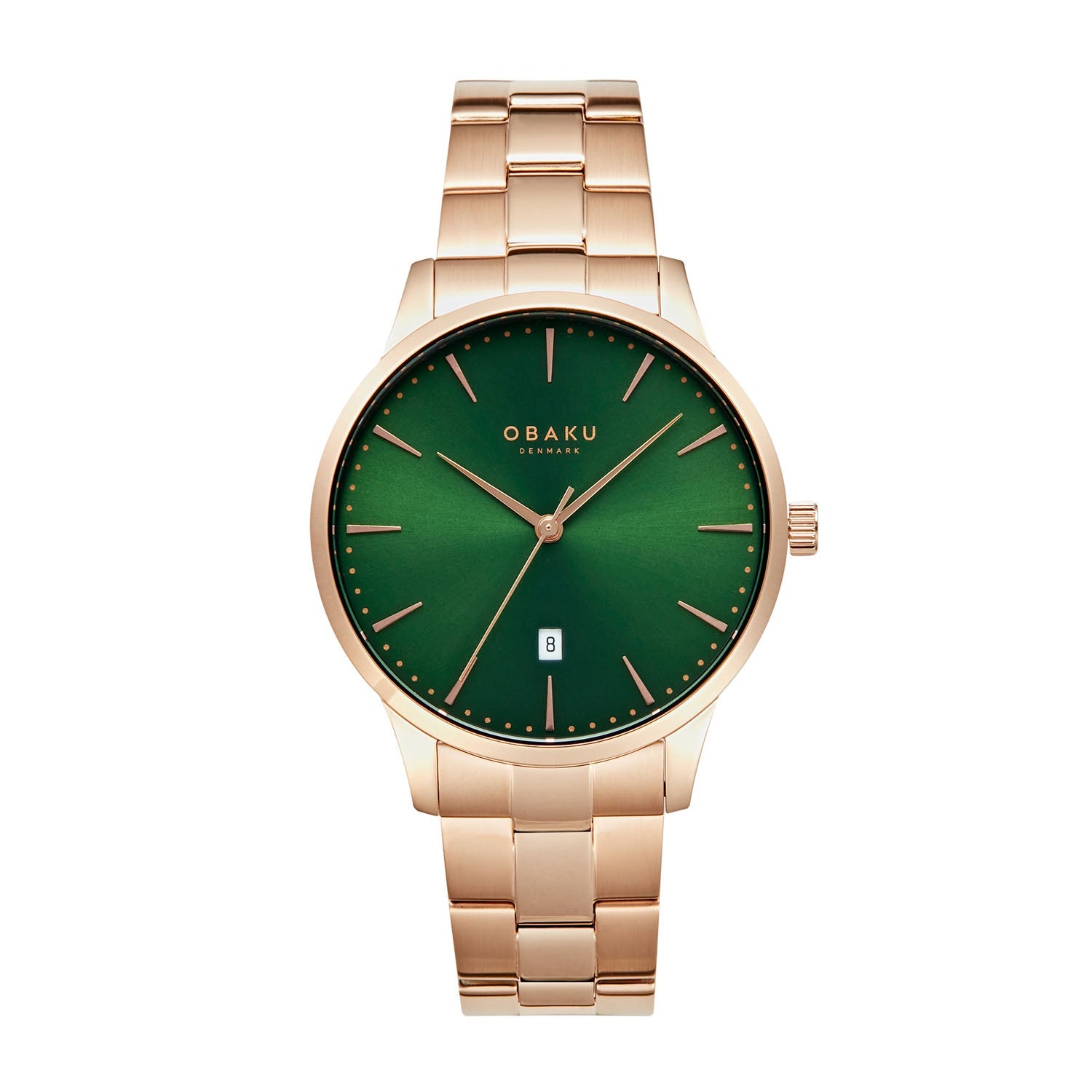 Obaku Lyng Stor Mint Quartz Men's Watch -  V247XDVESV
