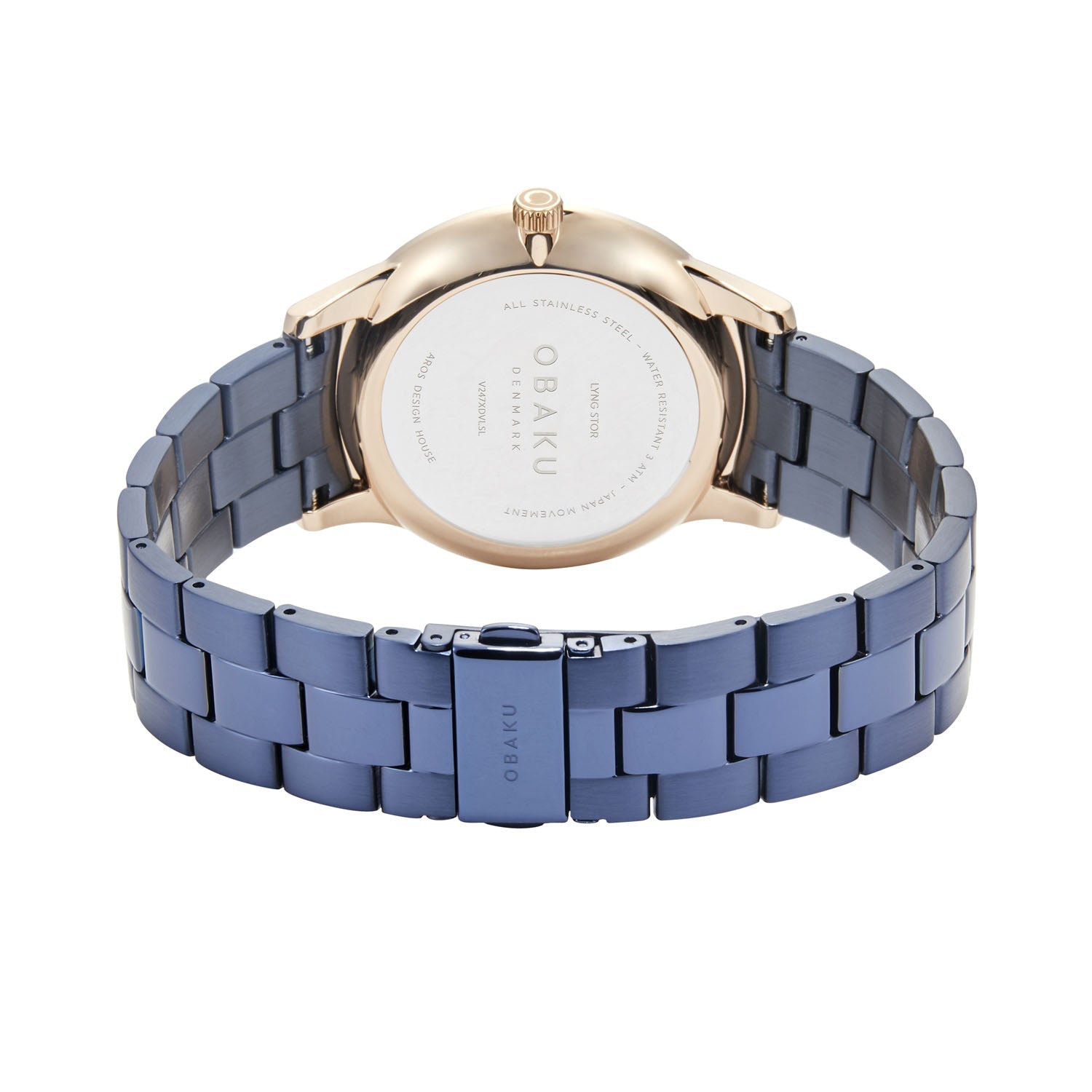 Obaku Lyng Stor Bahama Quartz Men's Watch -  V247XDVLSL