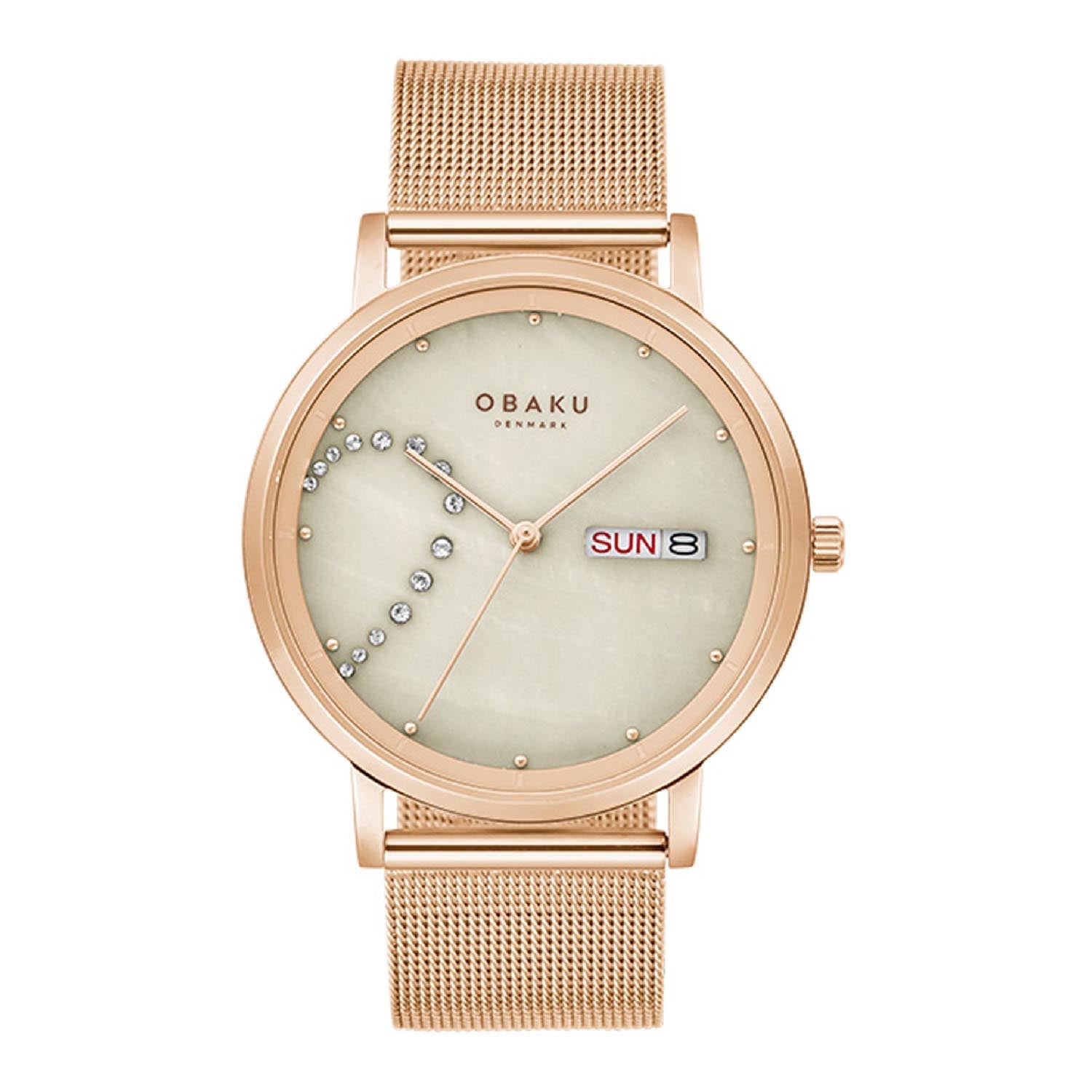 Obaku Brink Quartz Men's Watch -  V248GHVJMV