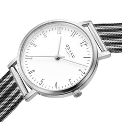 Obaku Brink Quartz Women's Watch -  V248LXCIMM