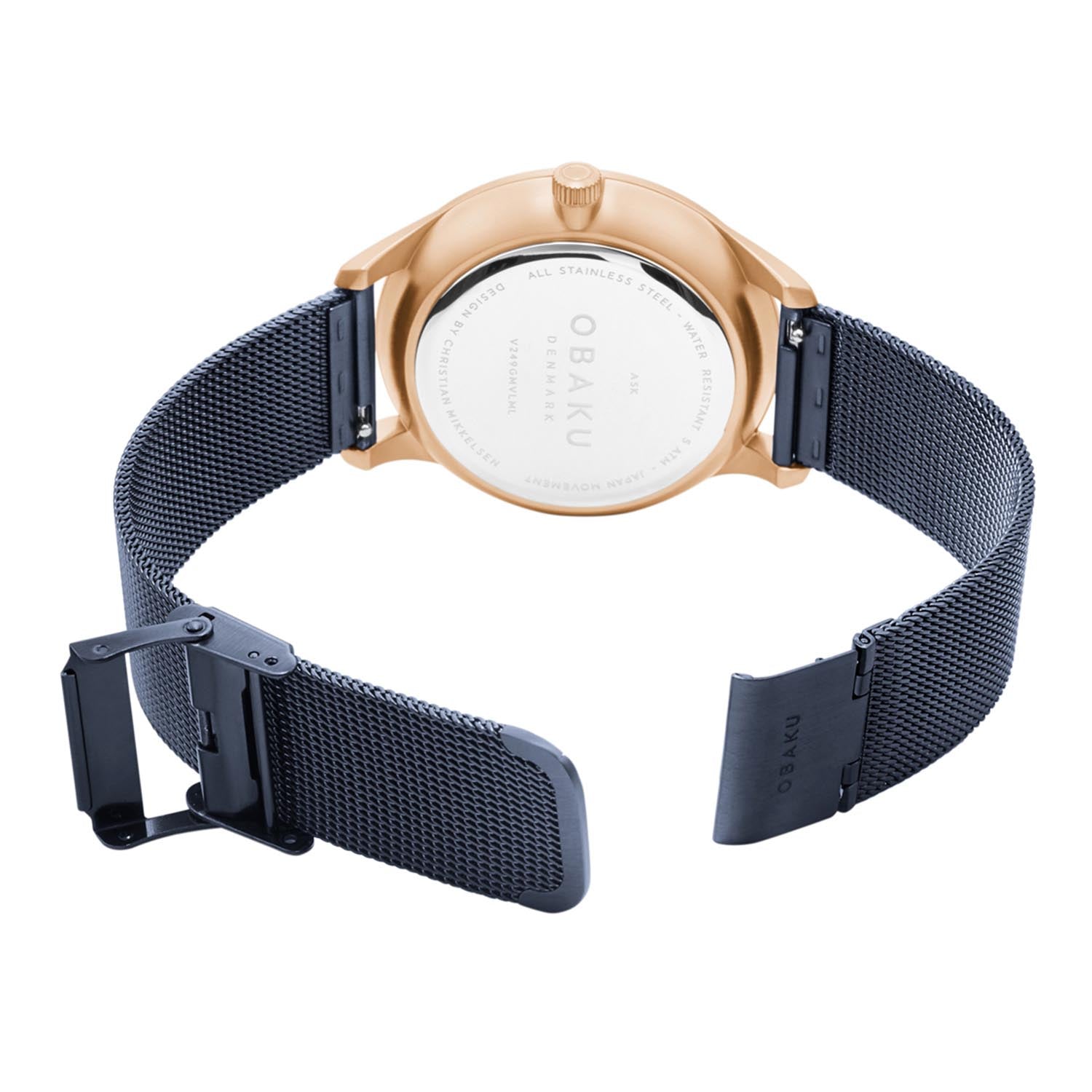 Obaku Ask Ocean Multifunction Men's Watch -  V249GMVLML