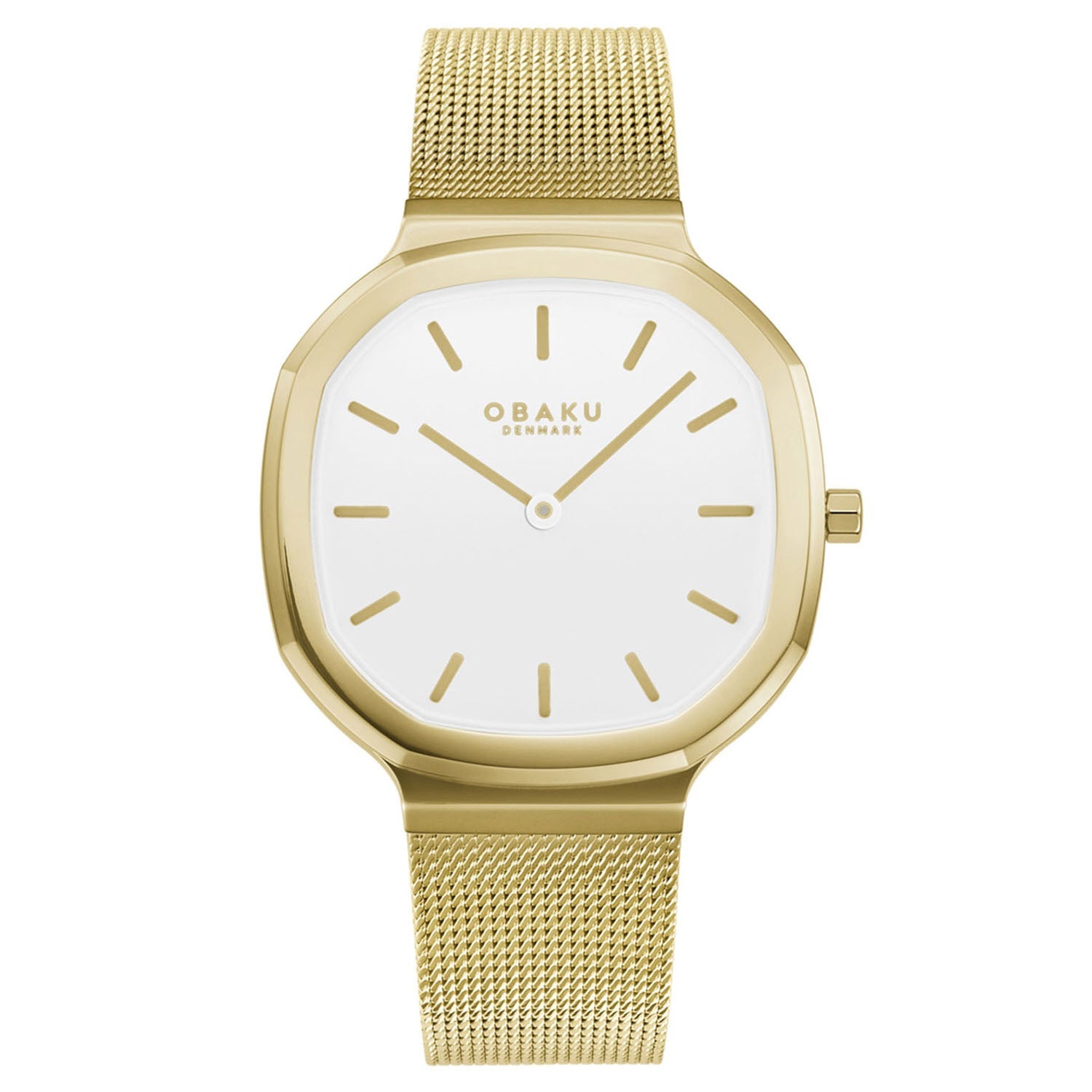 Obaku Oktant Lille-Gold Quartz Women's Watch -  V253LXGWMG