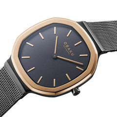 Obaku Oktant Lille Night Quartz Women's Watch -  V253LXMBMB