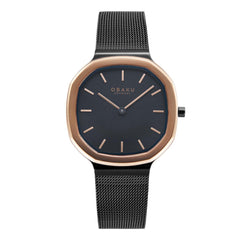 Obaku Oktant Lille Night Quartz Women's Watch -  V253LXMBMB