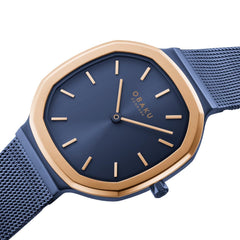 Obaku Oktant Lille-Ocean Quartz Women's Watch -  V253LXSLML