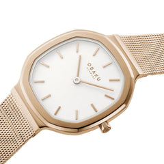 Obaku Oktant Lille Rose Quartz Women's Watch -  V253LXVWMV