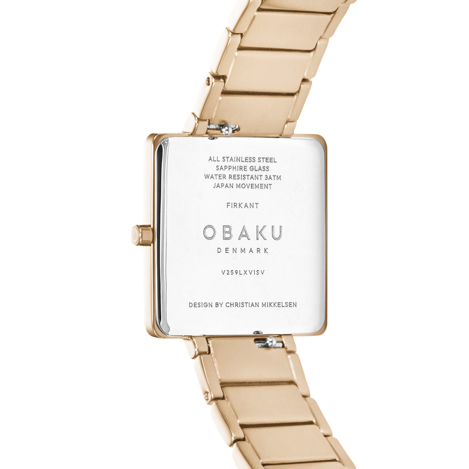 Obaku Firkant Fuchsia Quartz Women's Watch -  V259LXVISV