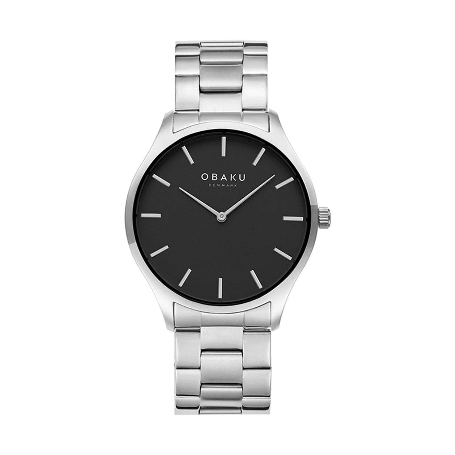 Obaku Tang Blacksteel Quartz Men's Watch -  V260GXCBSC