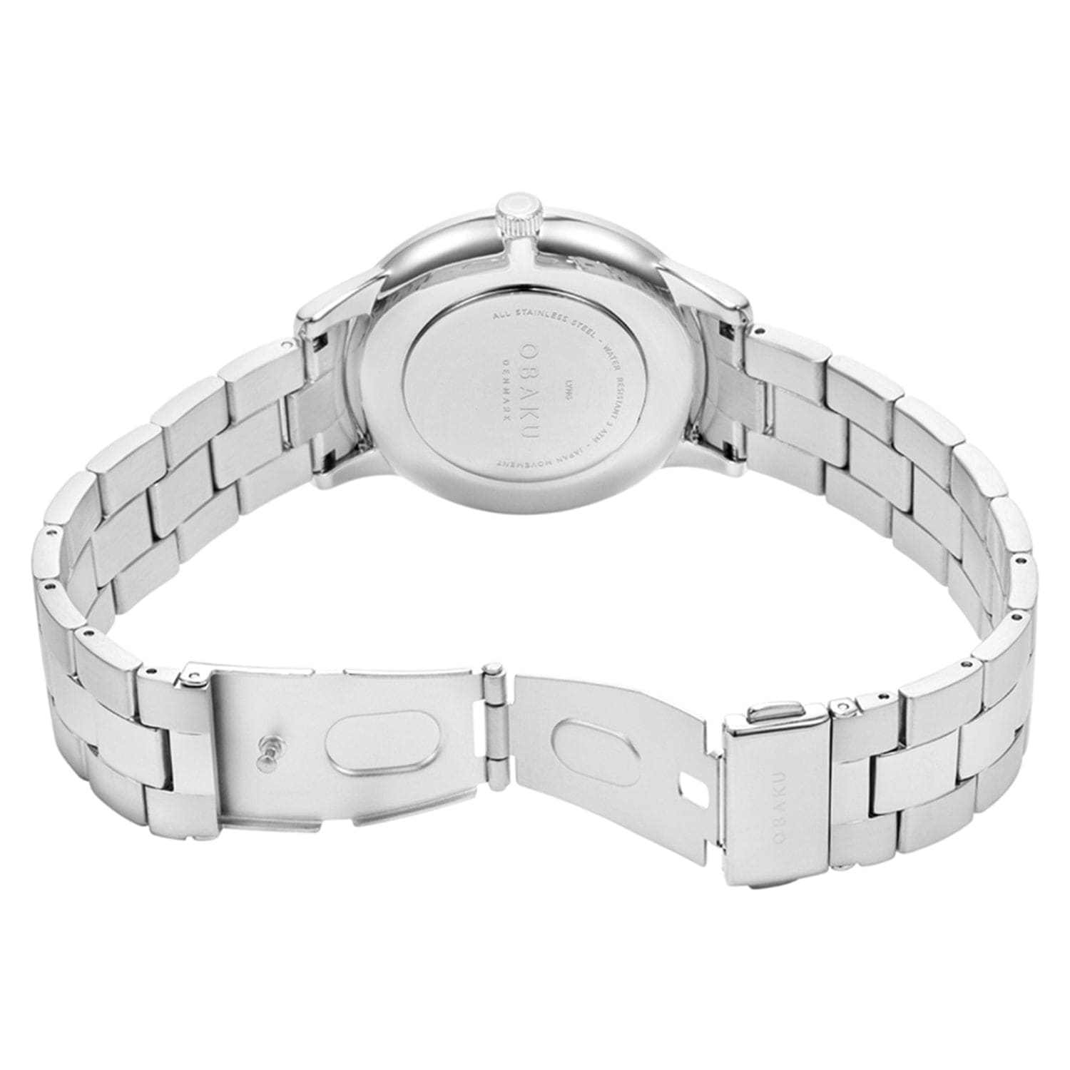 Obaku Tang Blacksteel Quartz Men's Watch -  V260GXCBSC