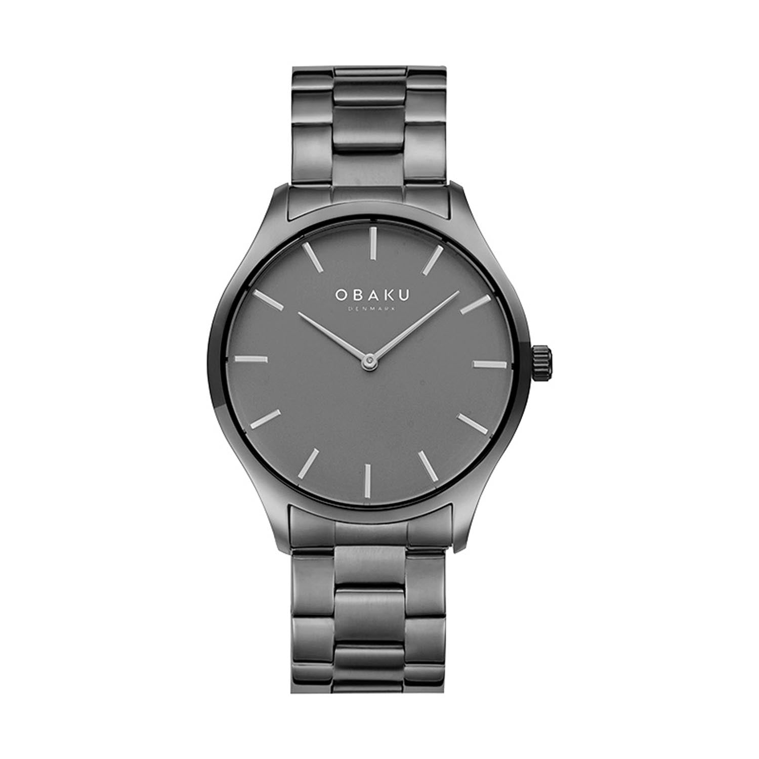 Obaku Tang Ash Quartz Men's Watch -  V260GXUUSU