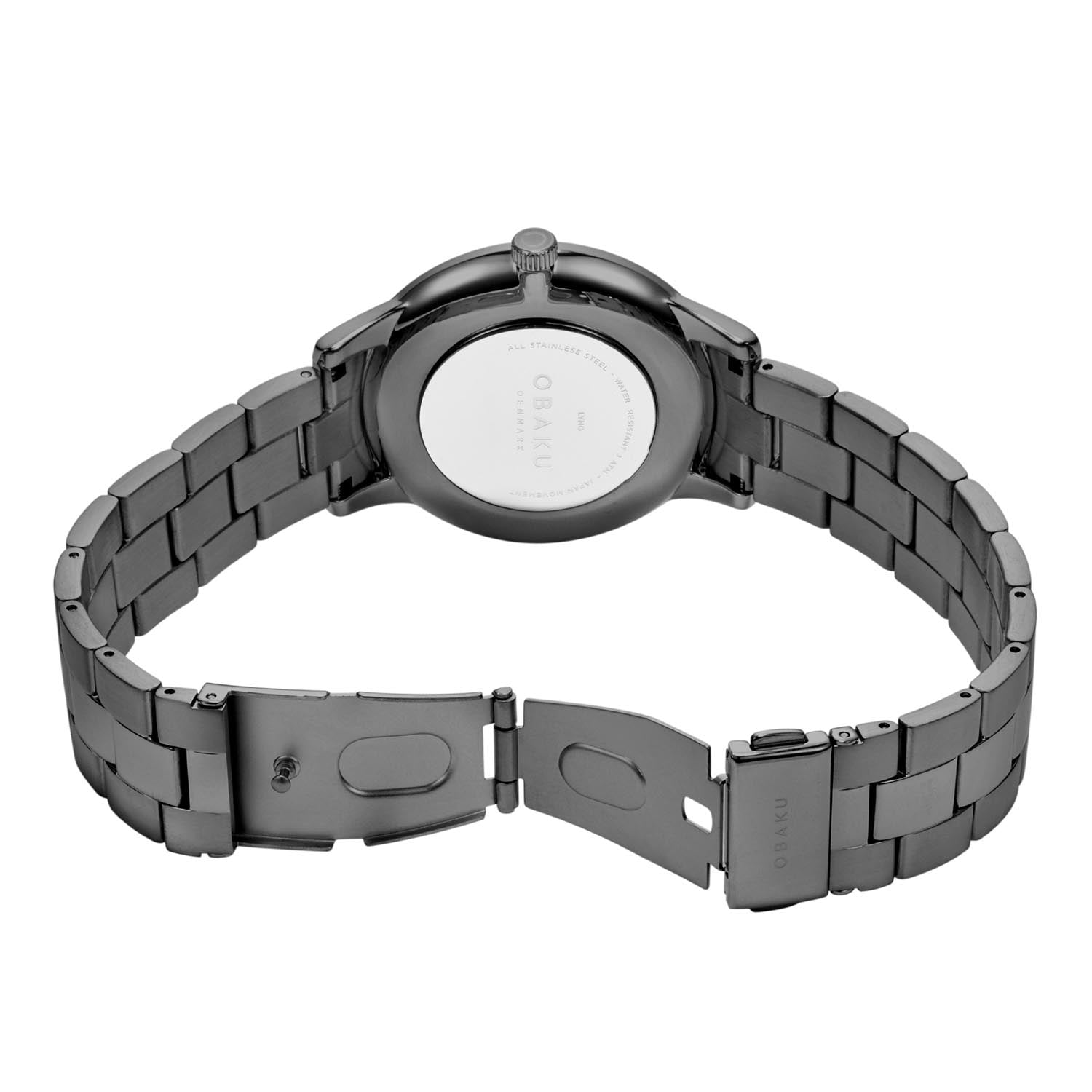 Obaku Tang Ash Quartz Men's Watch -  V260GXUUSU