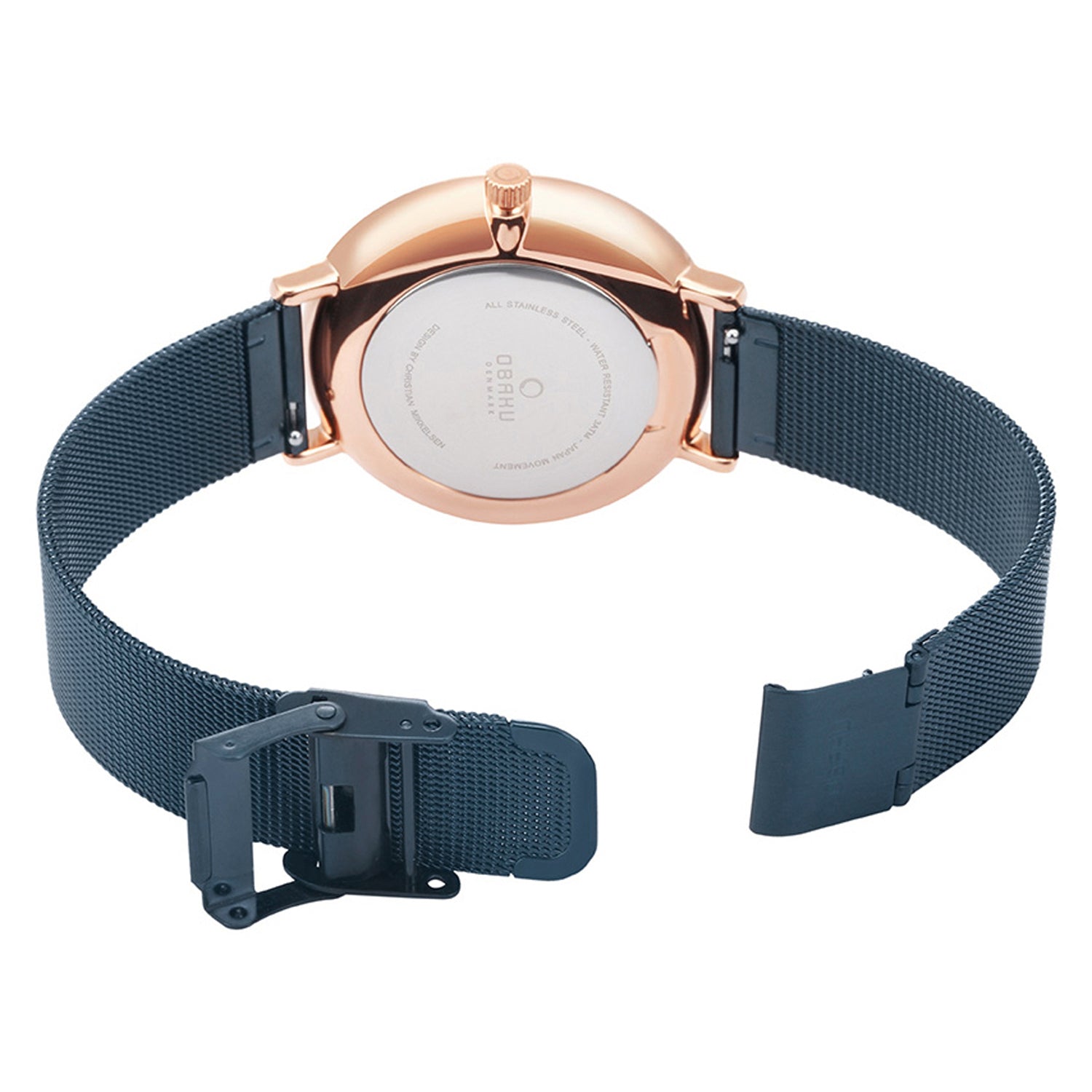 Obaku Tang Ocean Quartz Men's Watch -  V260GXVLML