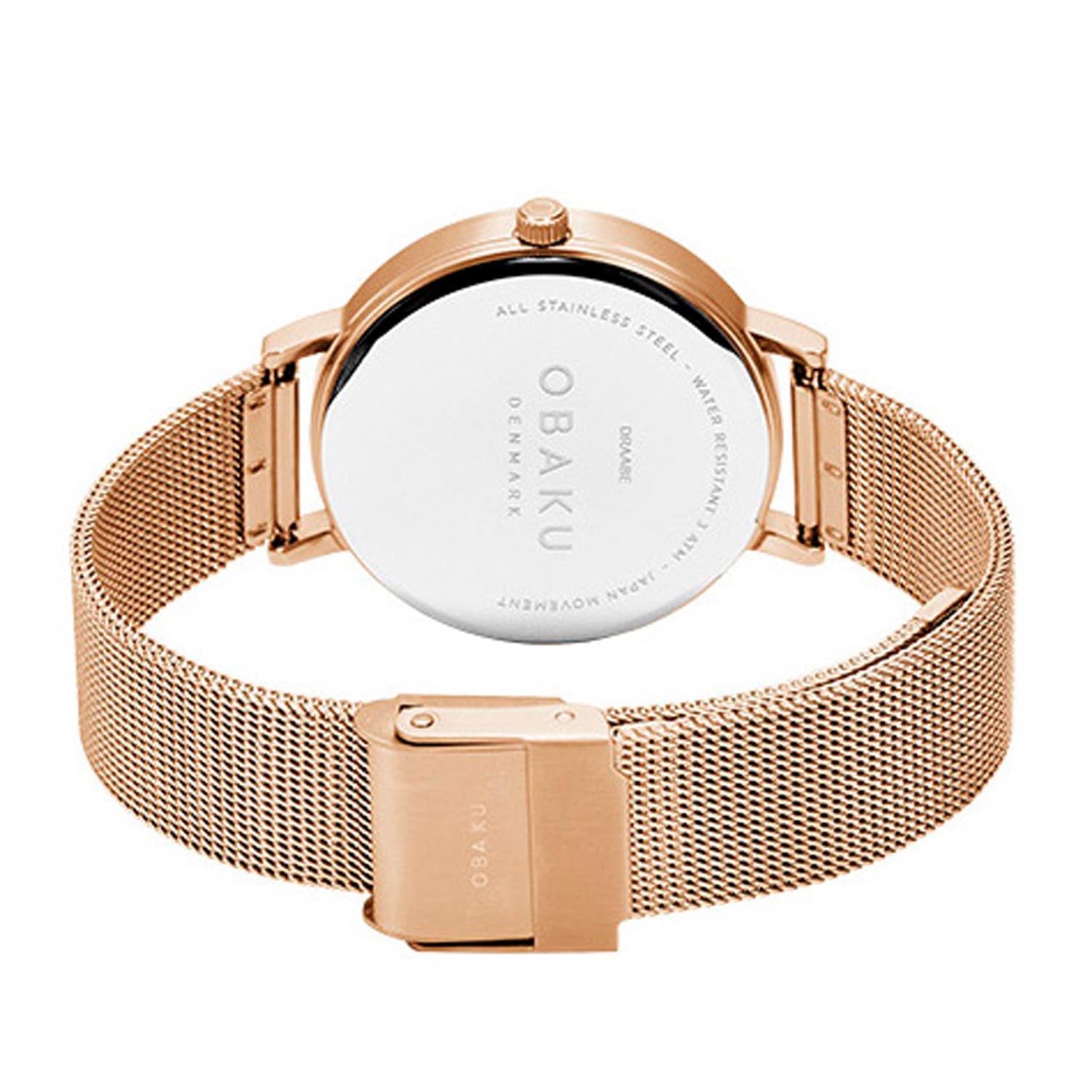 Obaku Tang Azure Quartz Men's Watch -  V260GXVLMV