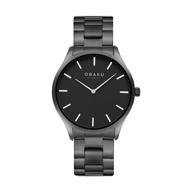 Obaku Tang Lille Dark Quartz Women's Watch -  V260LXBBSB