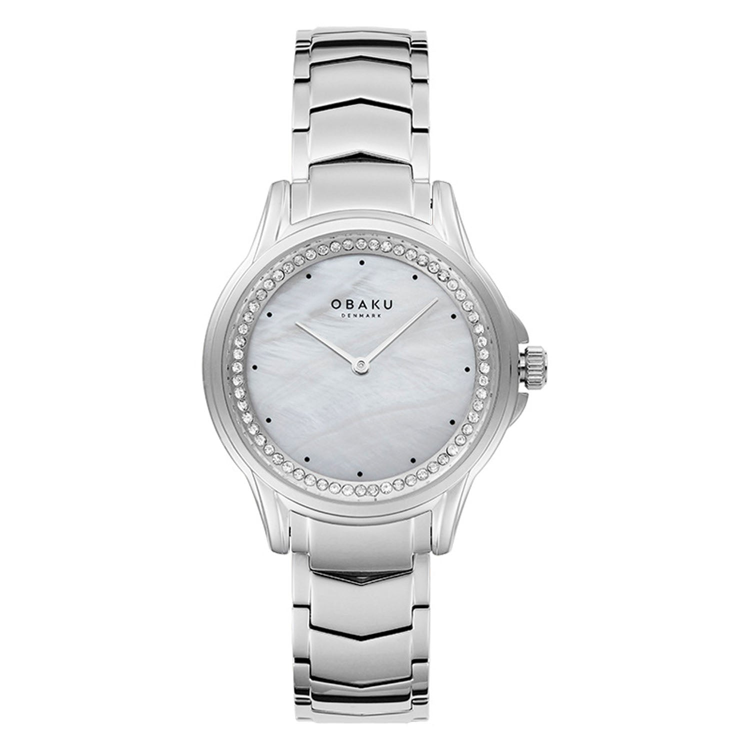 Obaku Jasmin Stone Quartz MOP Women's Watch - V261LECJSC