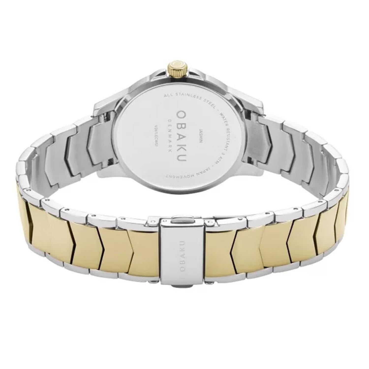 Obaku Jasmin Cream Quartz MOP Women's Watch - V261LECWSF