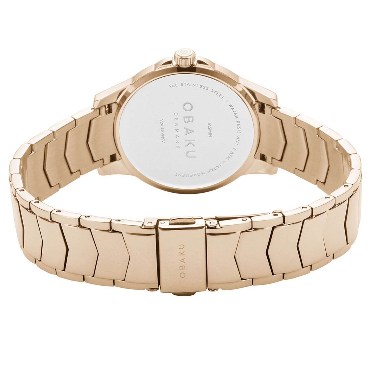 Obaku Jasmin Coffee Quartz Women's Watch -  V261LEVNSV
