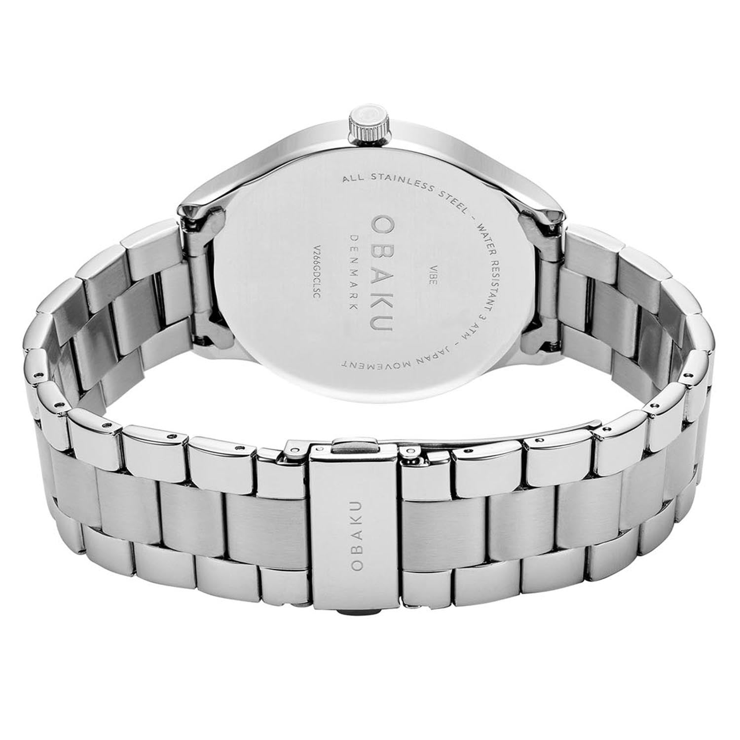 Obaku Vibe Denim Quartz Men's Watch - V266GDCLSC