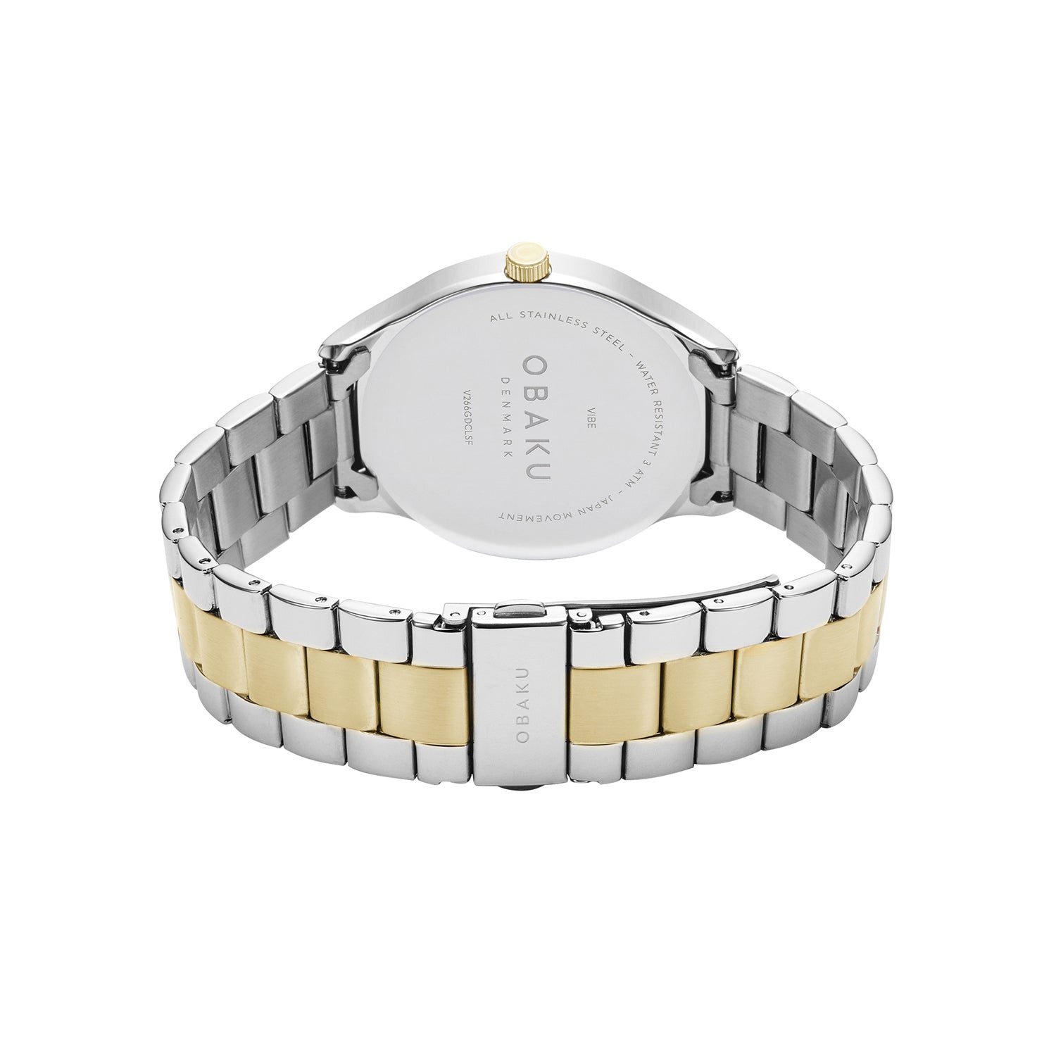 Obaku Vibe Star Quartz Men's Watch -  V266GDCLSF