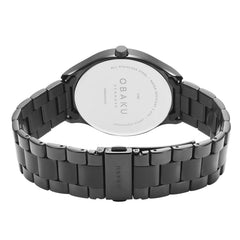 Obaku Vibe Ash Quartz Men's Watch -  V266GDUUSU