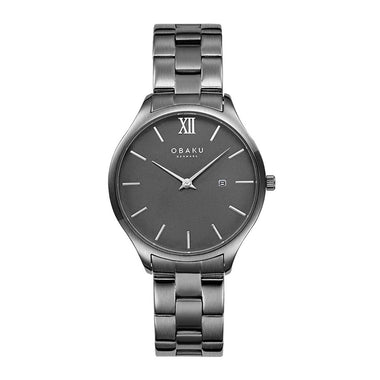 Obaku Vibe Ash Quartz Men's Watch -  V266GDUUSU