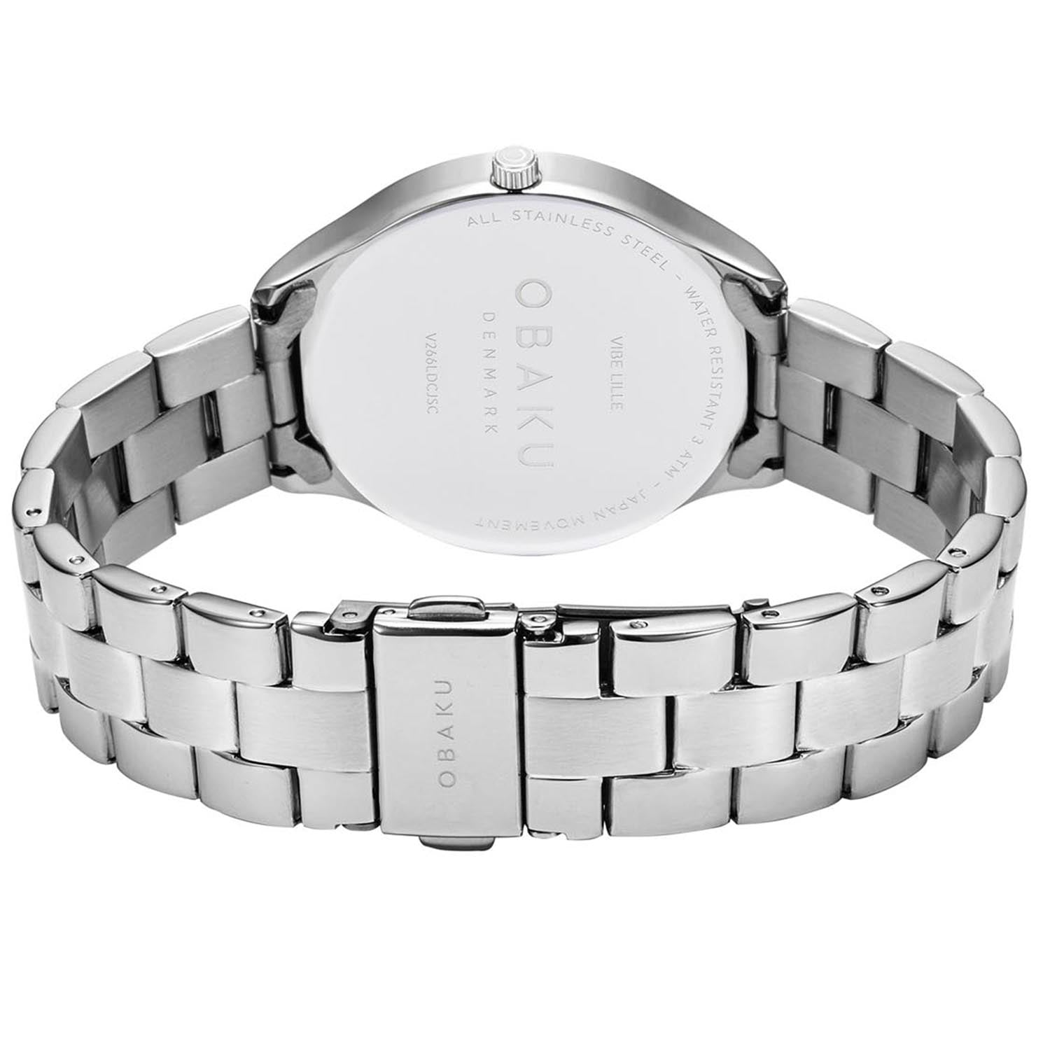 Obaku Vibe Lille Stone Quartz Women's Watch - V266LDCJSC