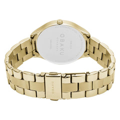 Obaku Vibe Lille Sugar Quartz Women's Watch - V266LDGESG