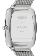 Obaku Tern Onyx Quartz Men's Watch -  V267GXCBMC
