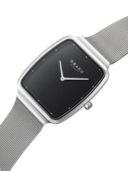 Obaku Tern Onyx Quartz Men's Watch -  V267GXCBMC