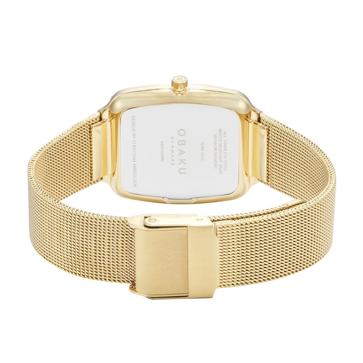 Obaku Tern Lille Gold Quartz Women's Watch -  V267LXGIMG