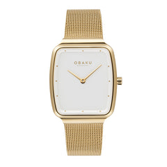 Obaku Tern Lille Gold Quartz Women's Watch -  V267LXGIMG