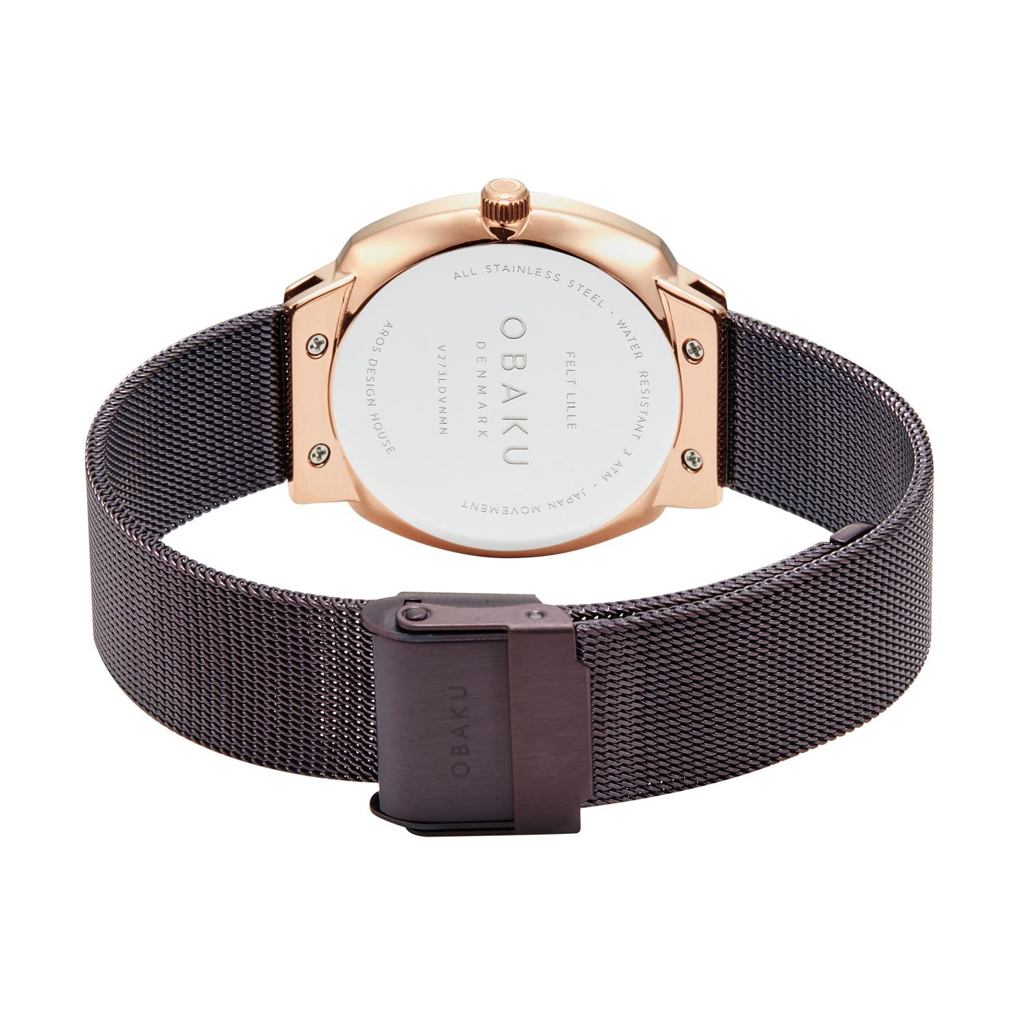 Obaku Felt Lille Quartz Women's Watch -  V273LDVNMN