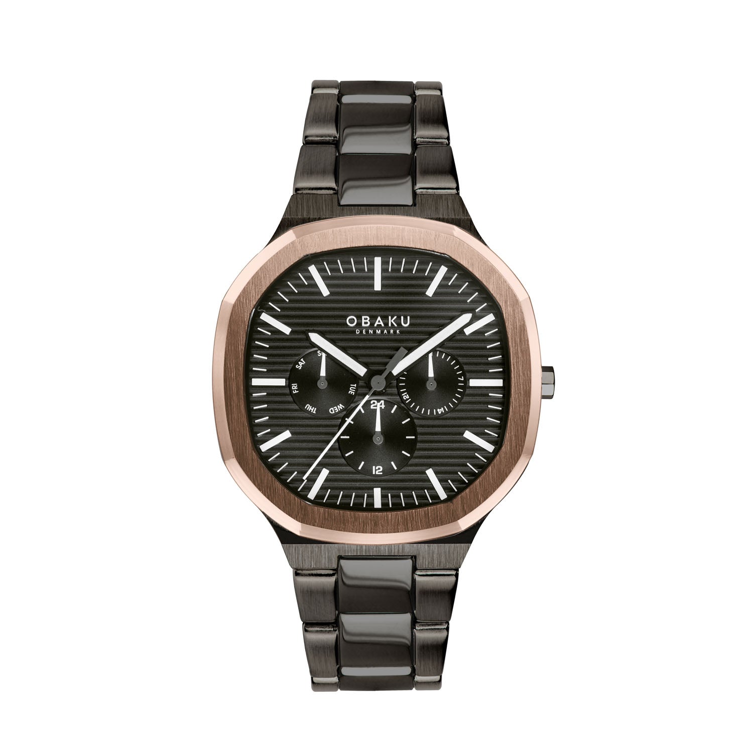 Obaku Ild Multifunction Men's Watch -  V275GMMBSB