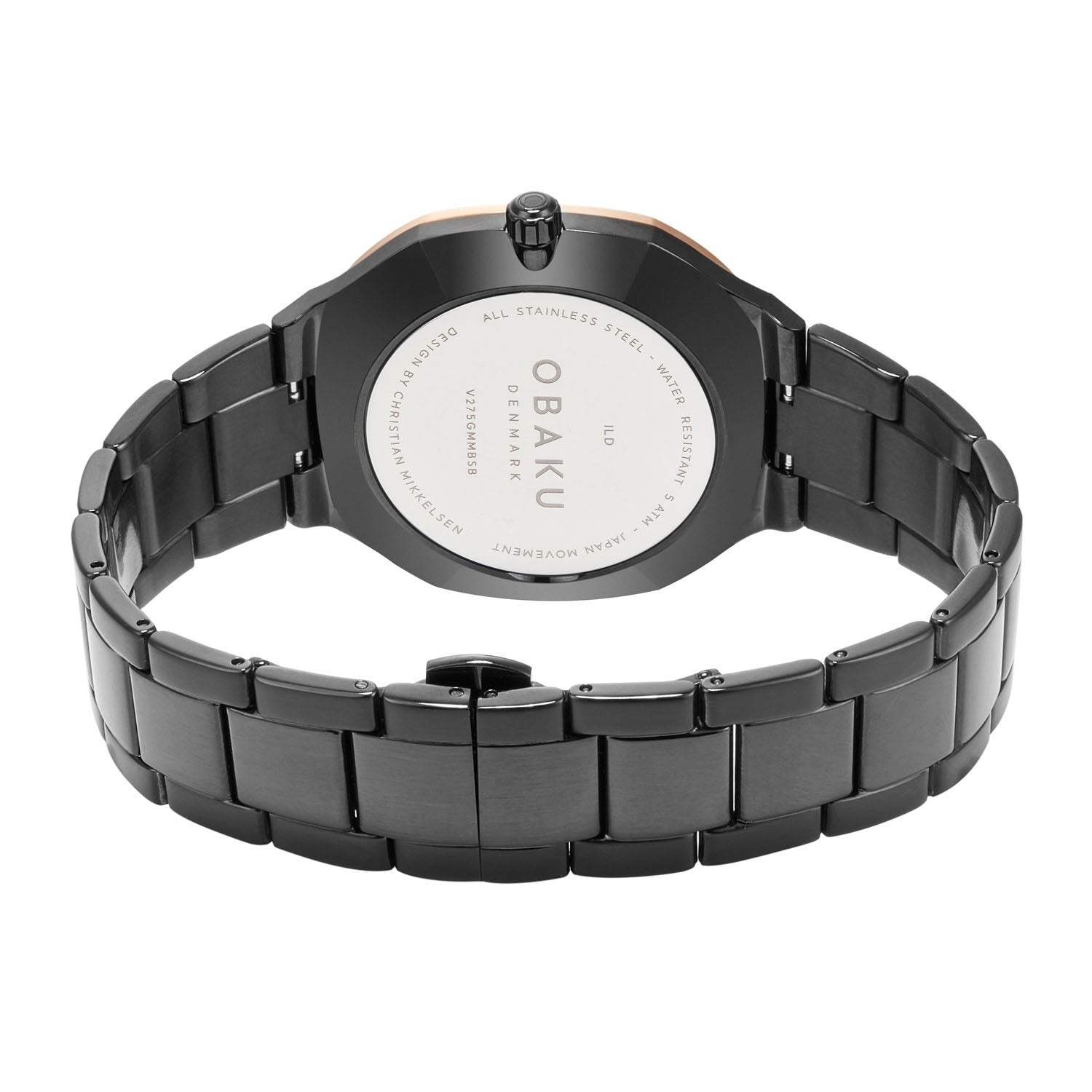 Obaku Ild Multifunction Men's Watch -  V275GMMBSB