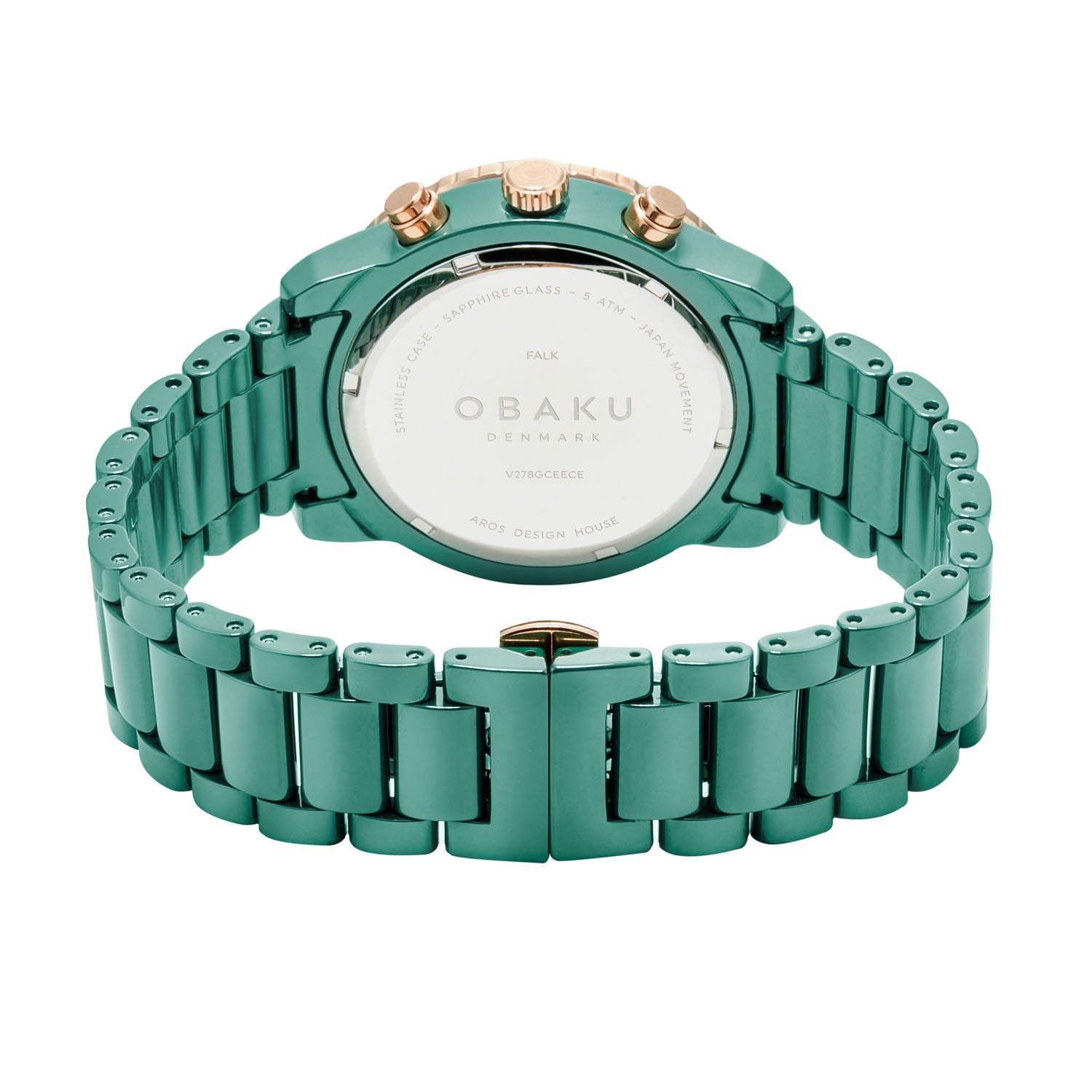 Obaku Falk Chronograph Men's Watch -  V278GCEECE