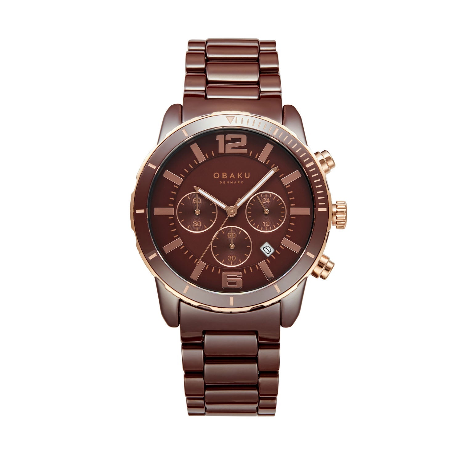 Obaku Falk Chronograph Men's Watch -  V278GCXNCN